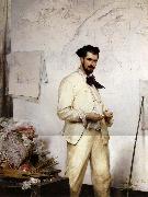 Mathey, Paul Portrait de Georges Clairin Spain oil painting artist
